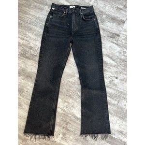 Citizens of Humanity Isola Midrise Cropped Boot size 24 in washed black